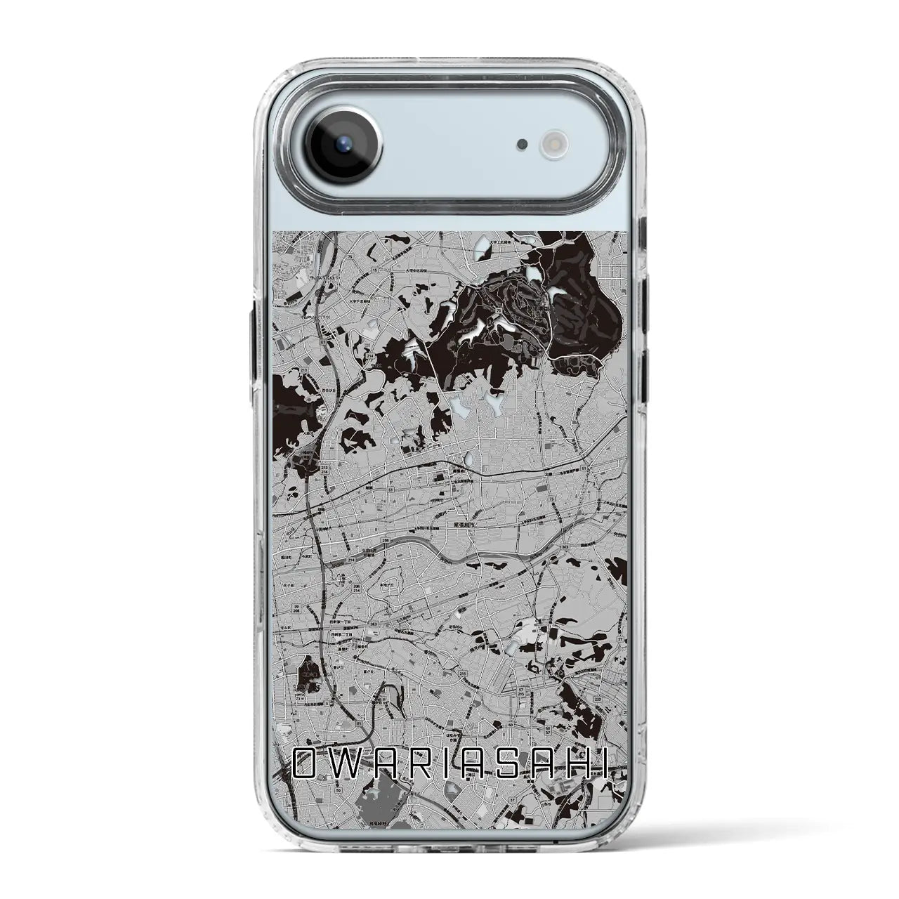 【尾張旭(愛知県)】地図柄iPhoneケース(MagSafeタイプ)