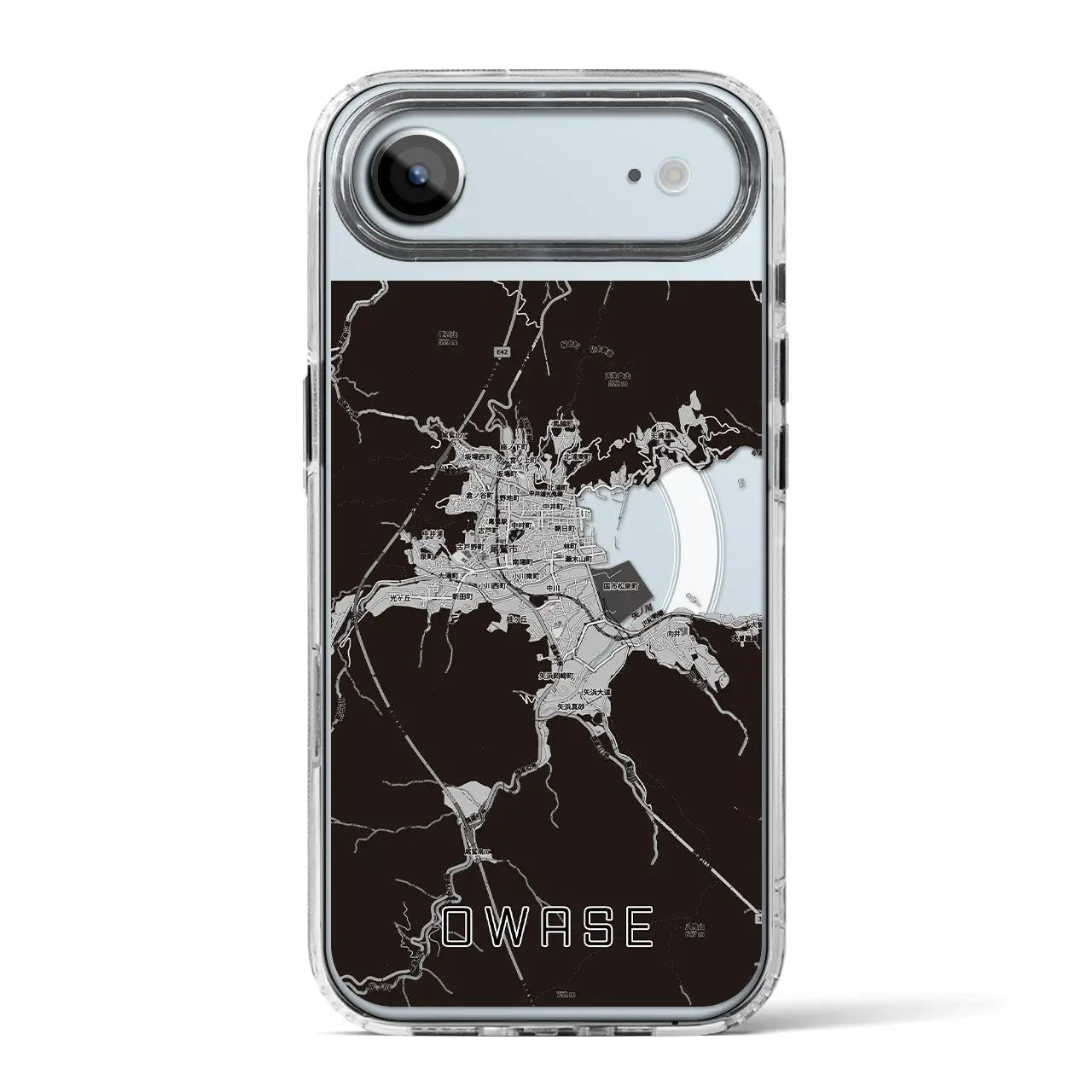 【尾鷲2(三重県)】地図柄iPhoneケース(MagSafeタイプ)