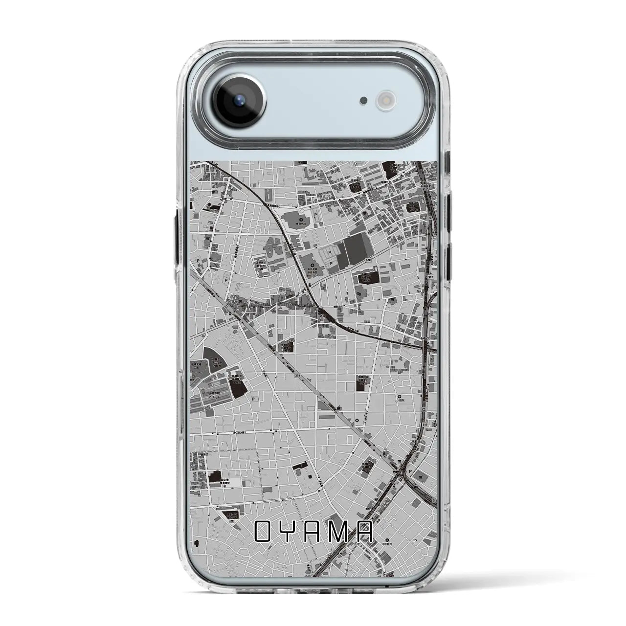 【大山(東京都)】地図柄iPhoneケース(MagSafeタイプ)