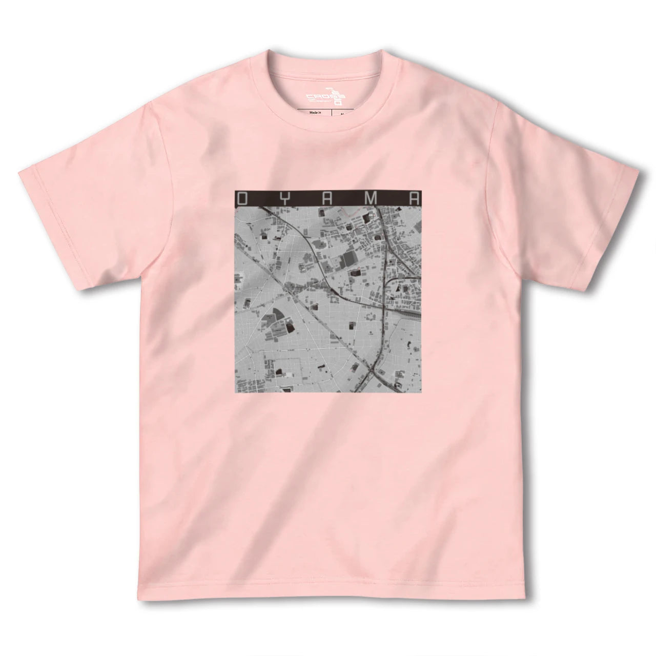 【大山(東京都)(東京都)】地図柄ヘビーウェイトTシャツ