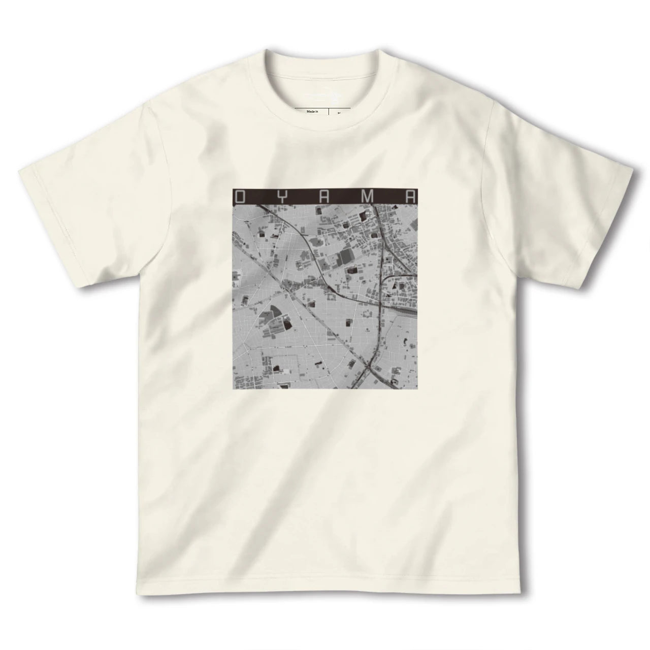 【大山(東京都)(東京都)】地図柄ヘビーウェイトTシャツ