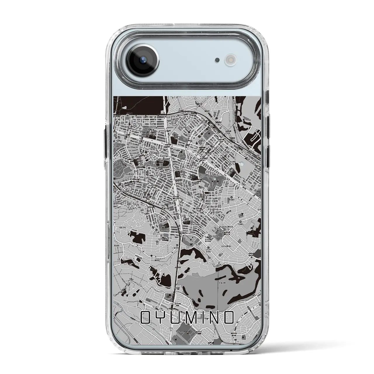 【おゆみ野(千葉県)】地図柄iPhoneケース(MagSafeタイプ)