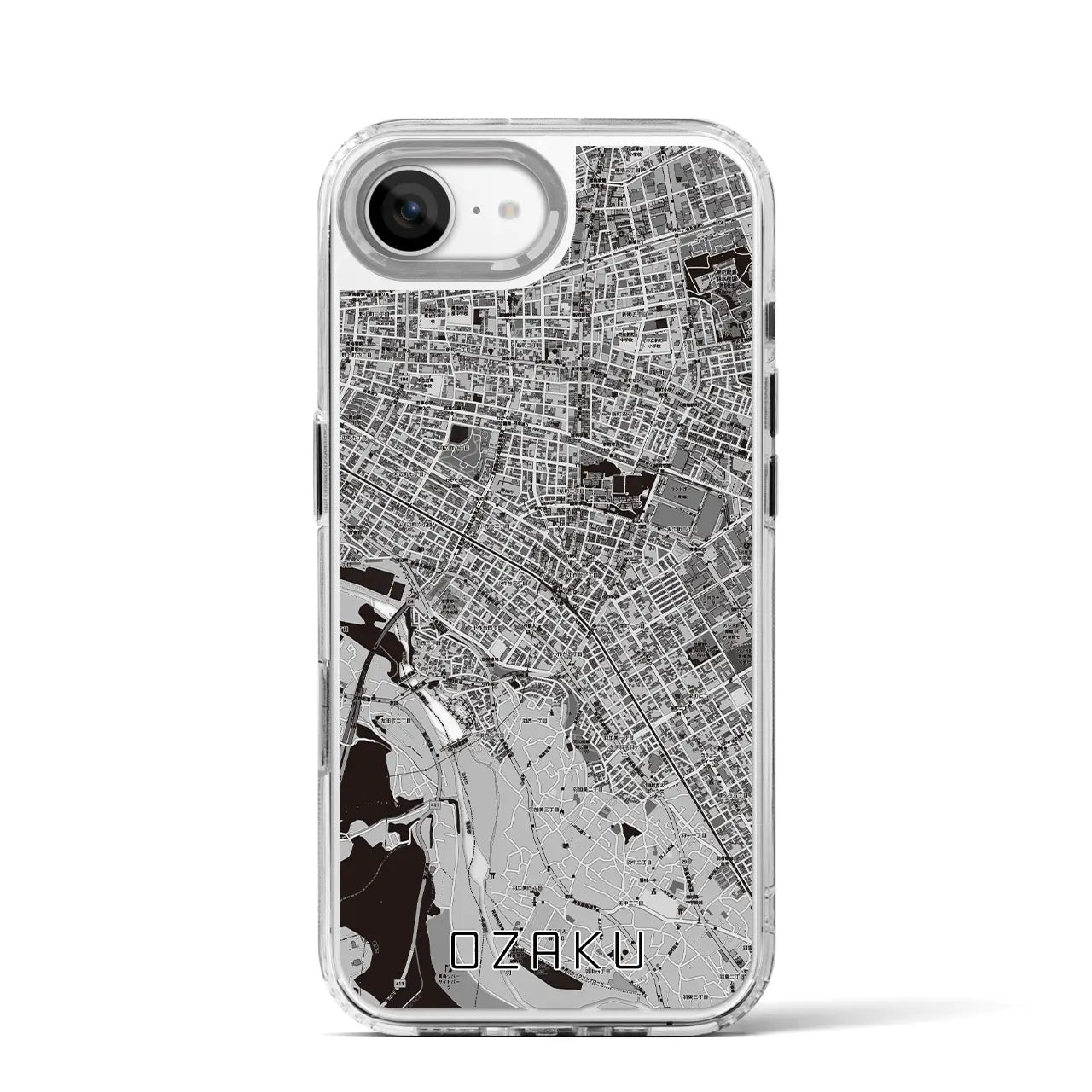 【小作(東京都)】地図柄iPhoneケース(MagSafeタイプ)