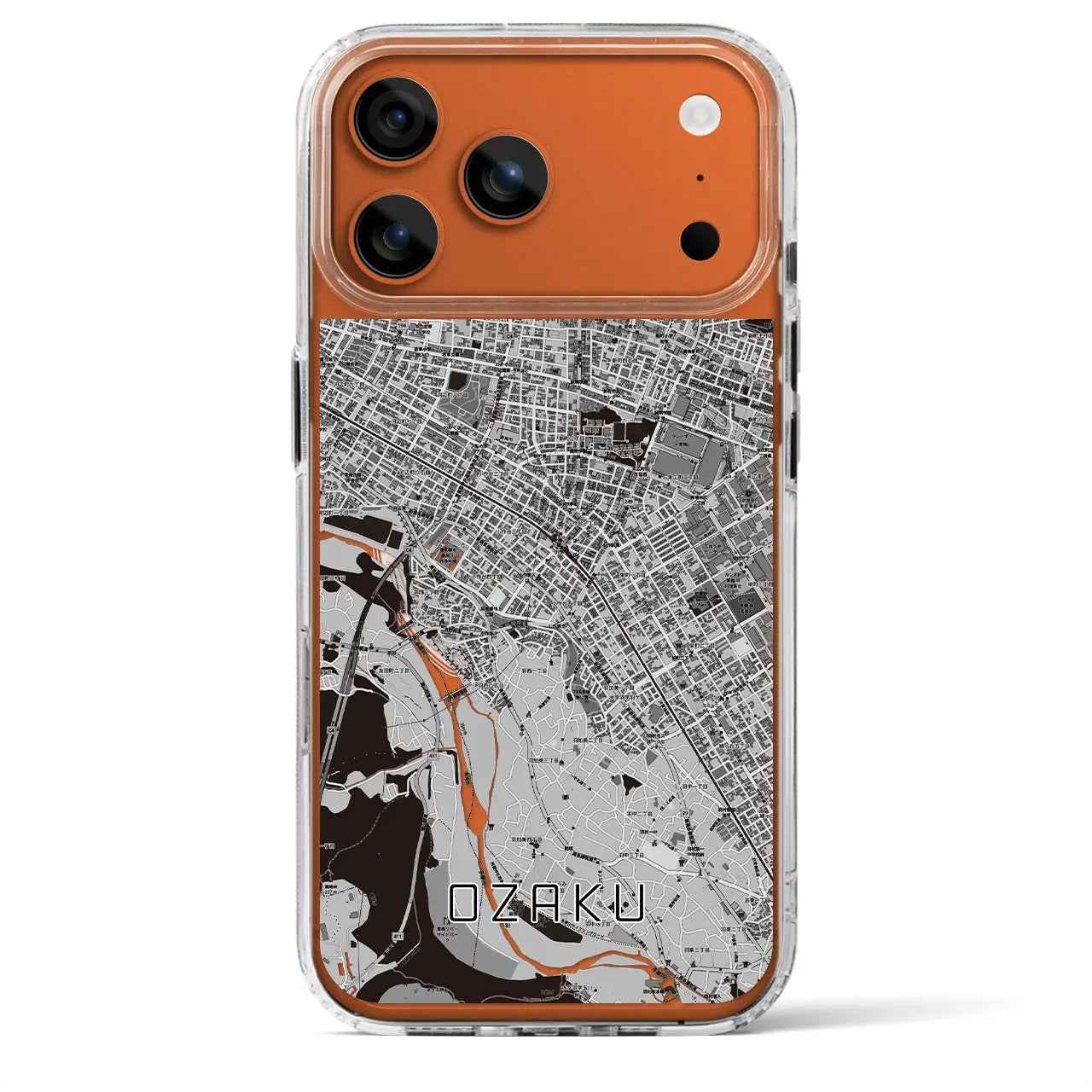 【小作(東京都)】地図柄iPhoneケース(MagSafeタイプ)