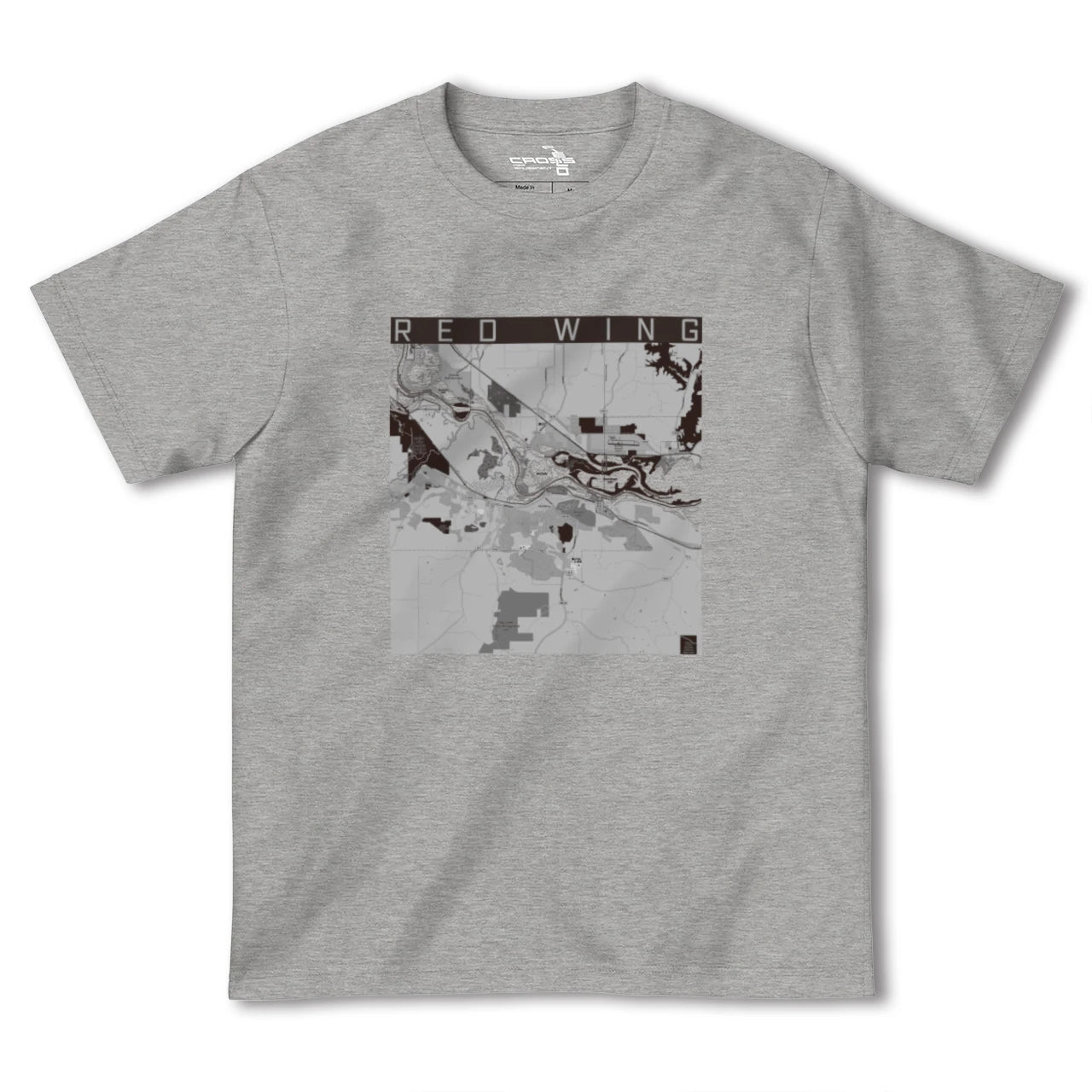【レッドウイング(アメリカ)】地図柄ヘビーウェイトTシャツ