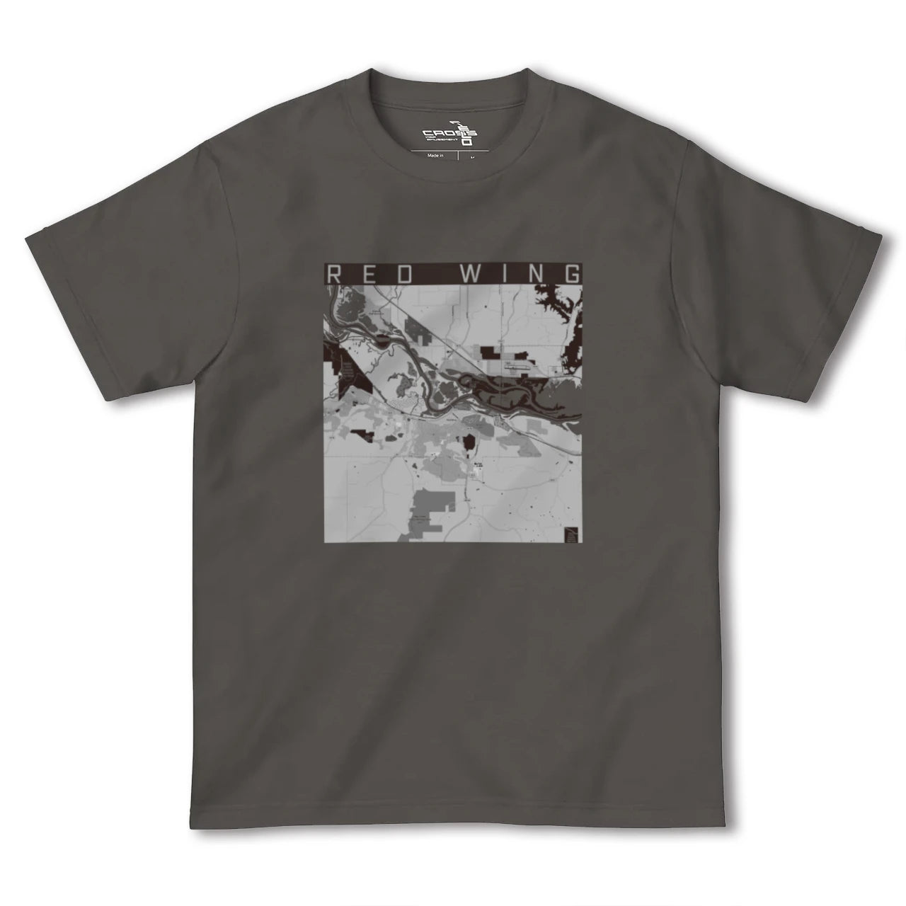 【レッドウイング(アメリカ)】地図柄ヘビーウェイトTシャツ