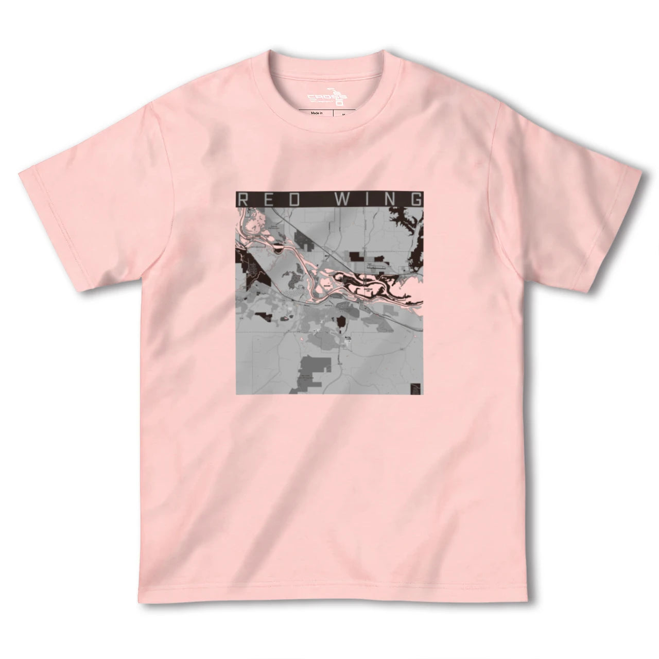 【レッドウイング(アメリカ)】地図柄ヘビーウェイトTシャツ