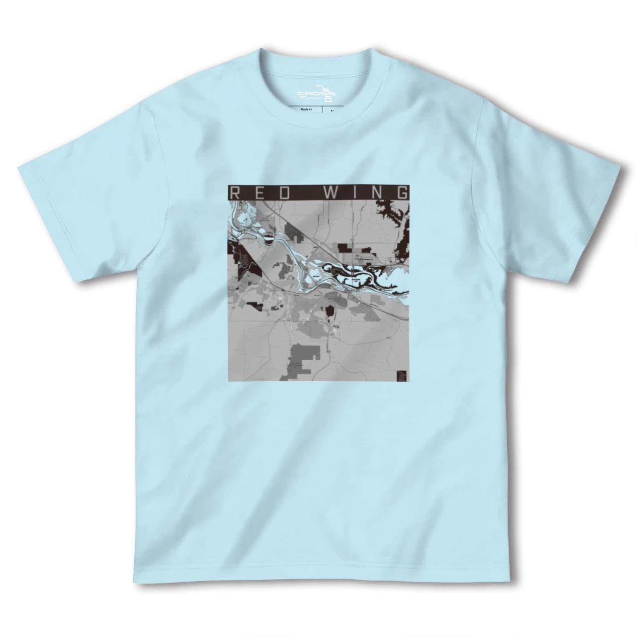【レッドウイング(アメリカ)】地図柄ヘビーウェイトTシャツ