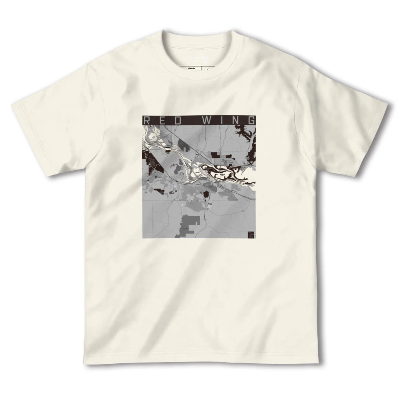 【レッドウイング(アメリカ)】地図柄ヘビーウェイトTシャツ