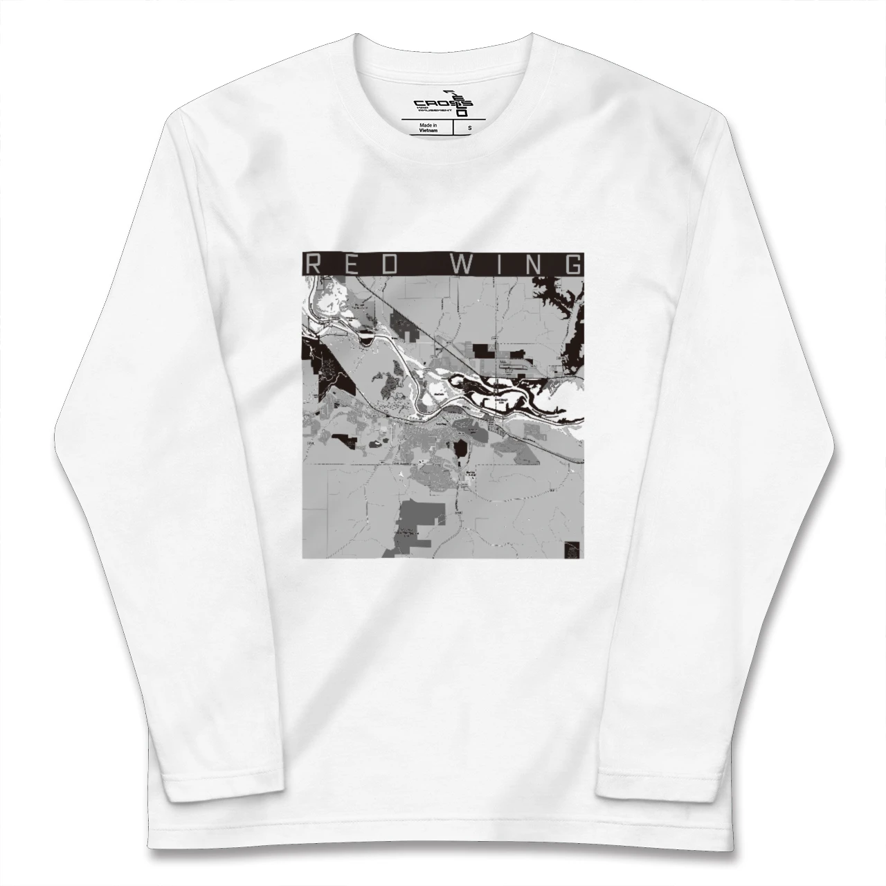【レッドウイング(アメリカ)】地図柄ロングスリーブTシャツ