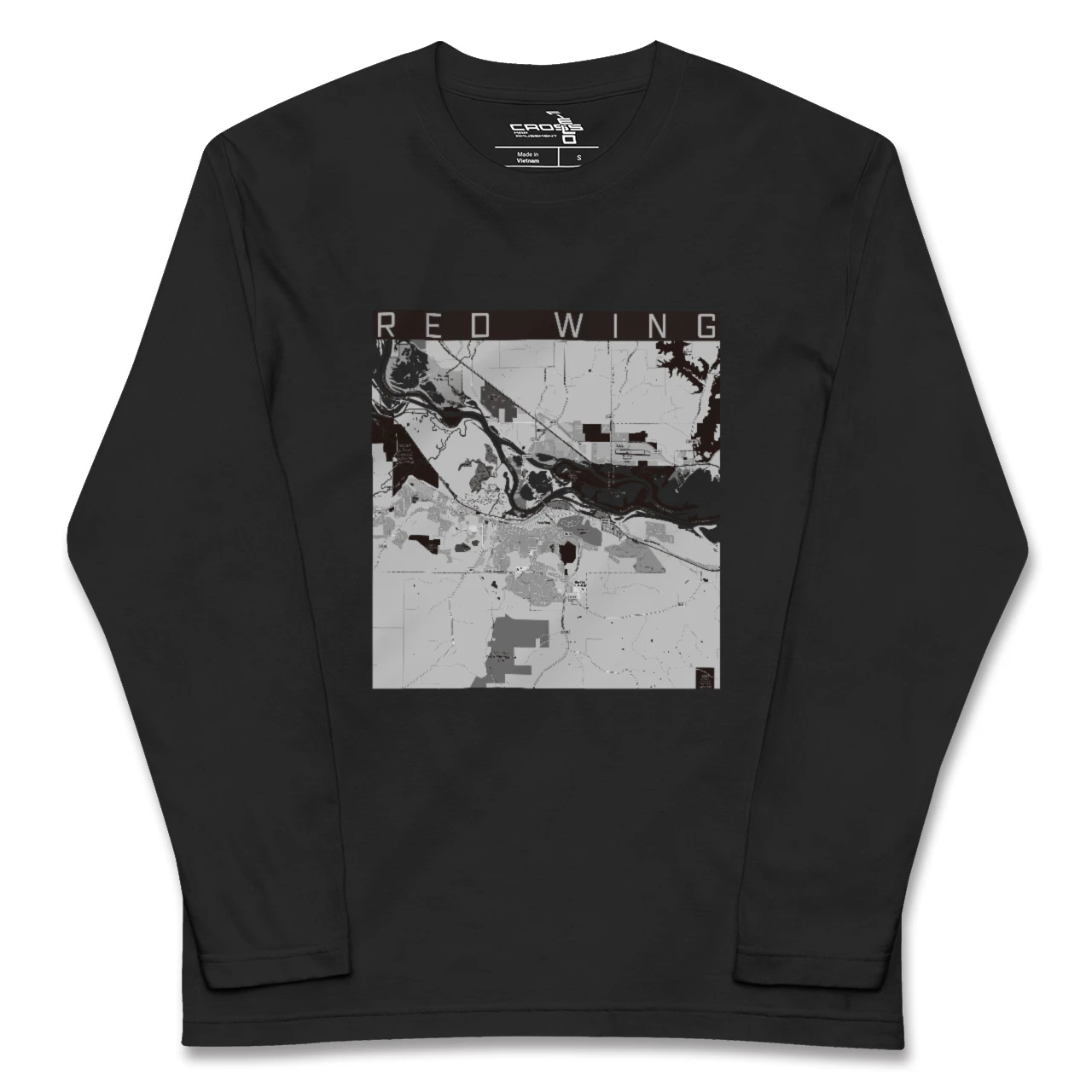 【レッドウイング(アメリカ)】地図柄ロングスリーブTシャツ