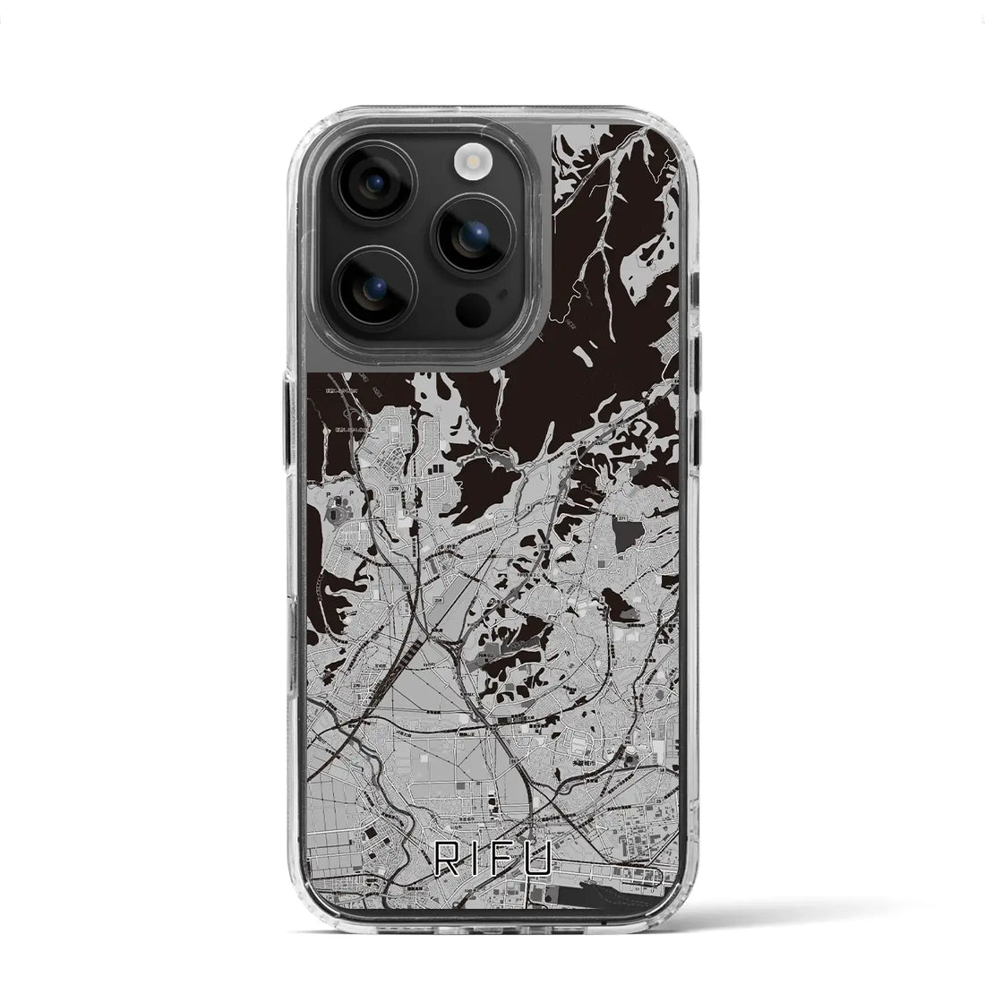 【利府(宮城県)】地図柄iPhoneケース(MagSafeタイプ)