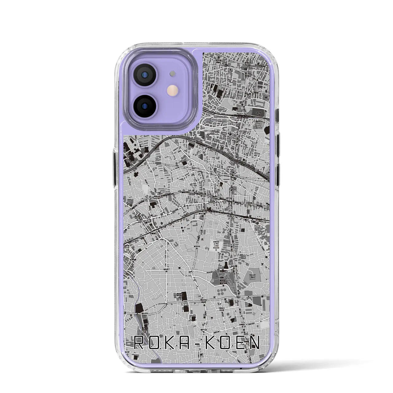 【芦花公園(東京都)】地図柄iPhoneケース(MagSafeタイプ)