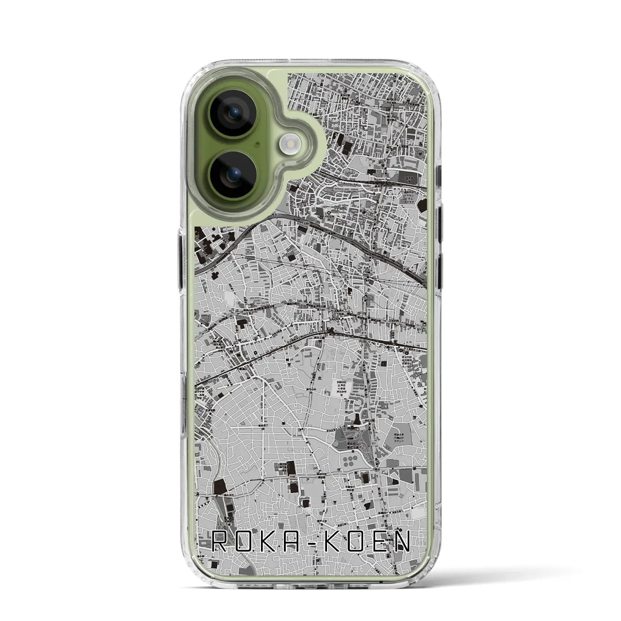 【芦花公園(東京都)】地図柄iPhoneケース(MagSafeタイプ)