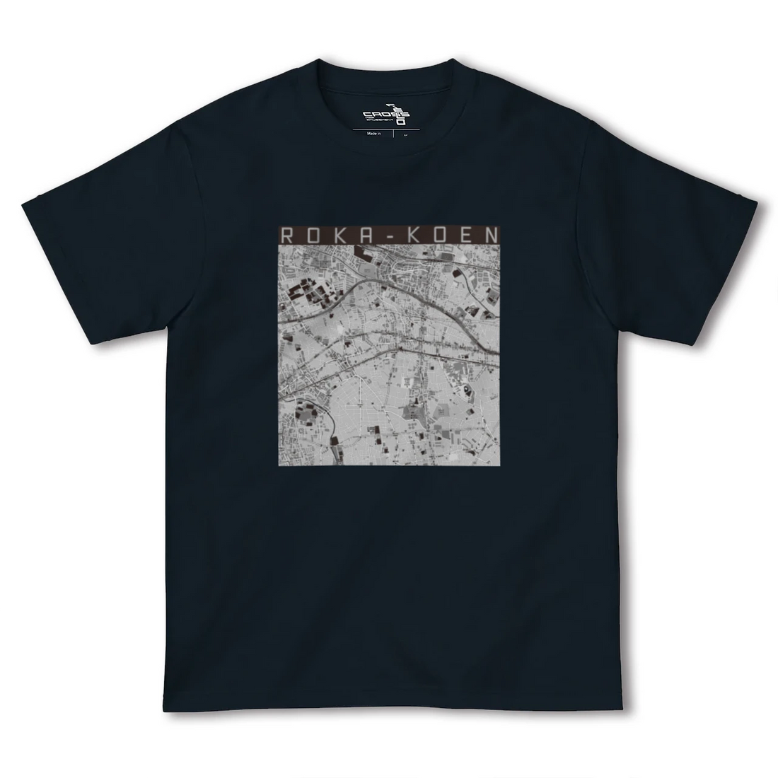 【芦花公園(東京都)】地図柄ヘビーウェイトTシャツ