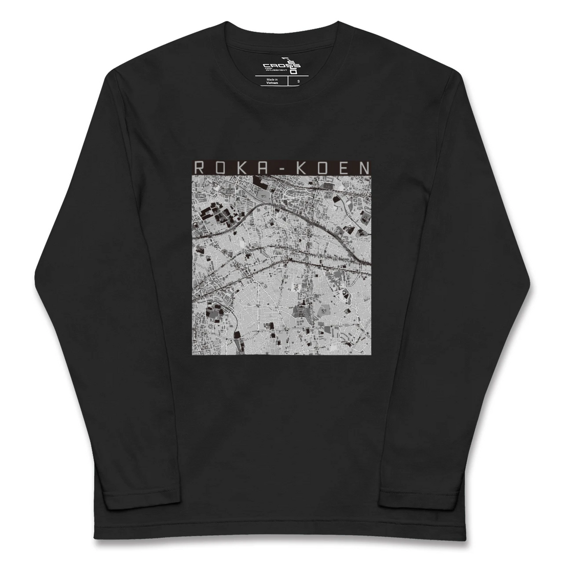 【芦花公園(東京都)】地図柄ロングスリーブTシャツ