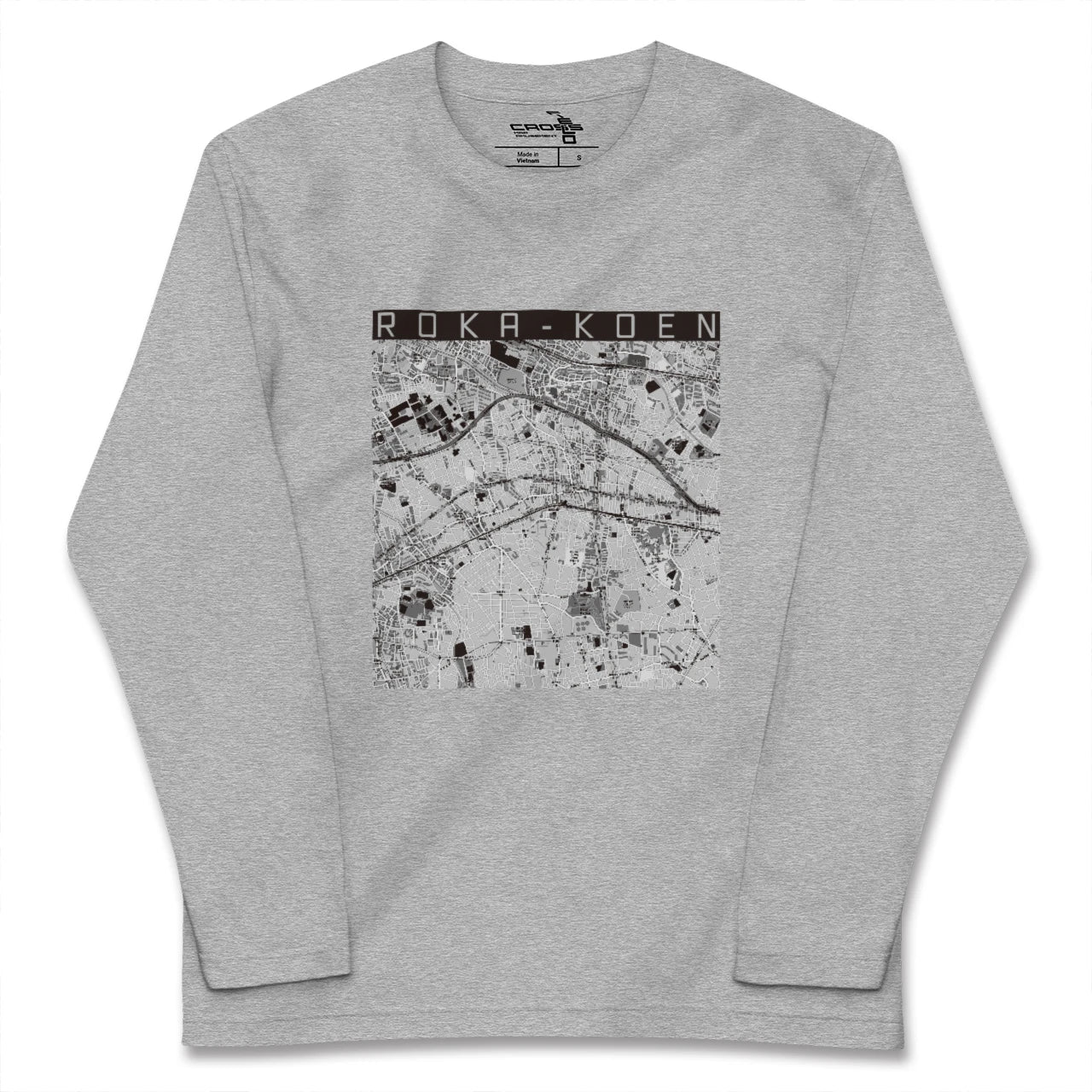 【芦花公園(東京都)】地図柄ロングスリーブTシャツ