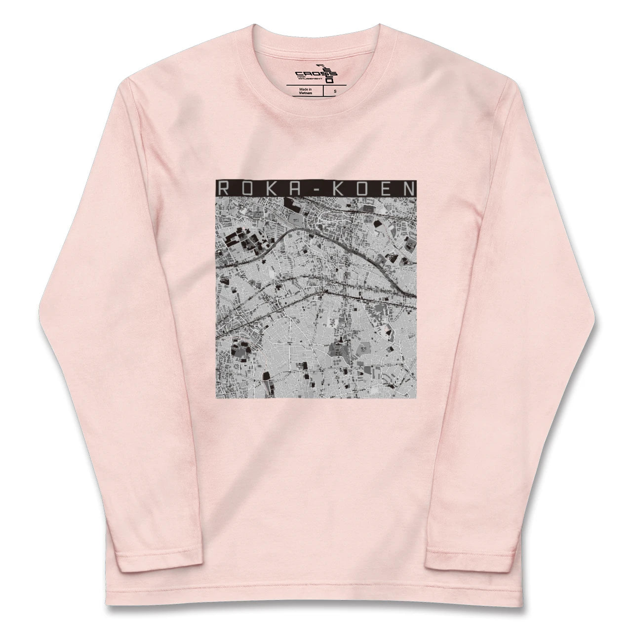 【芦花公園(東京都)】地図柄ロングスリーブTシャツ