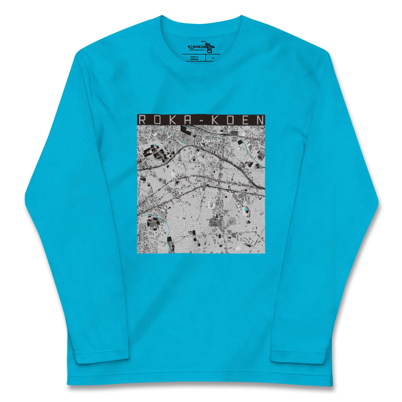 【芦花公園(東京都)】地図柄ロングスリーブTシャツ