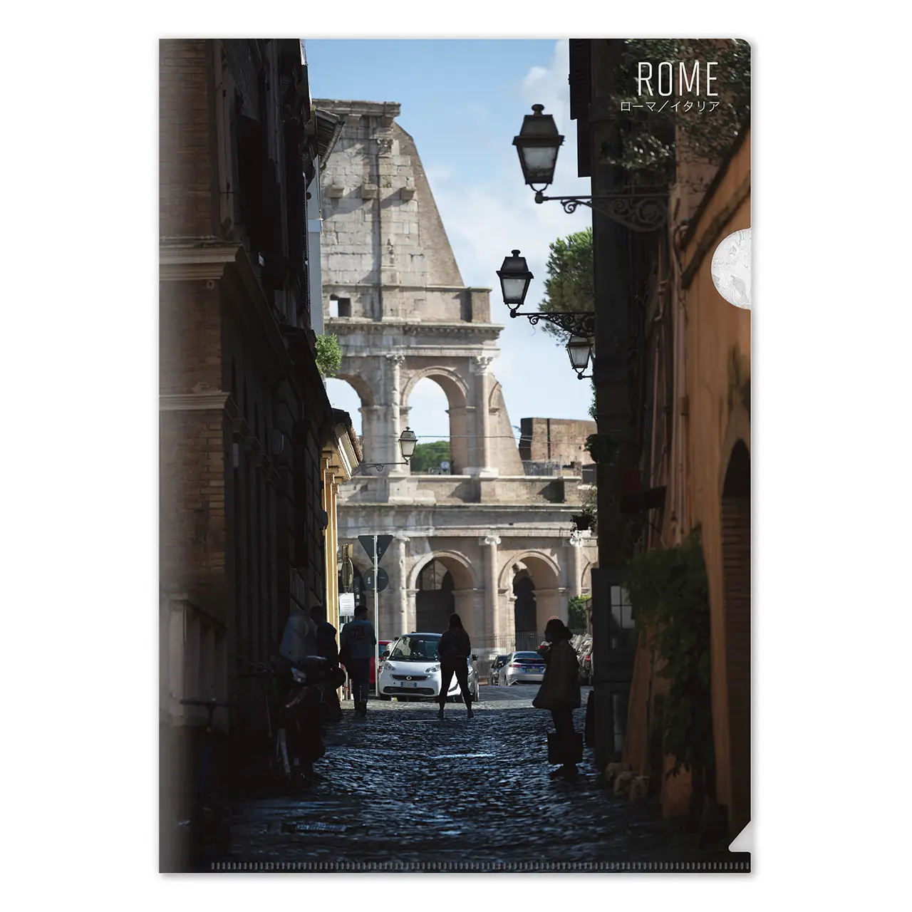 【ローマ(イタリア)】Map World クリアファイル