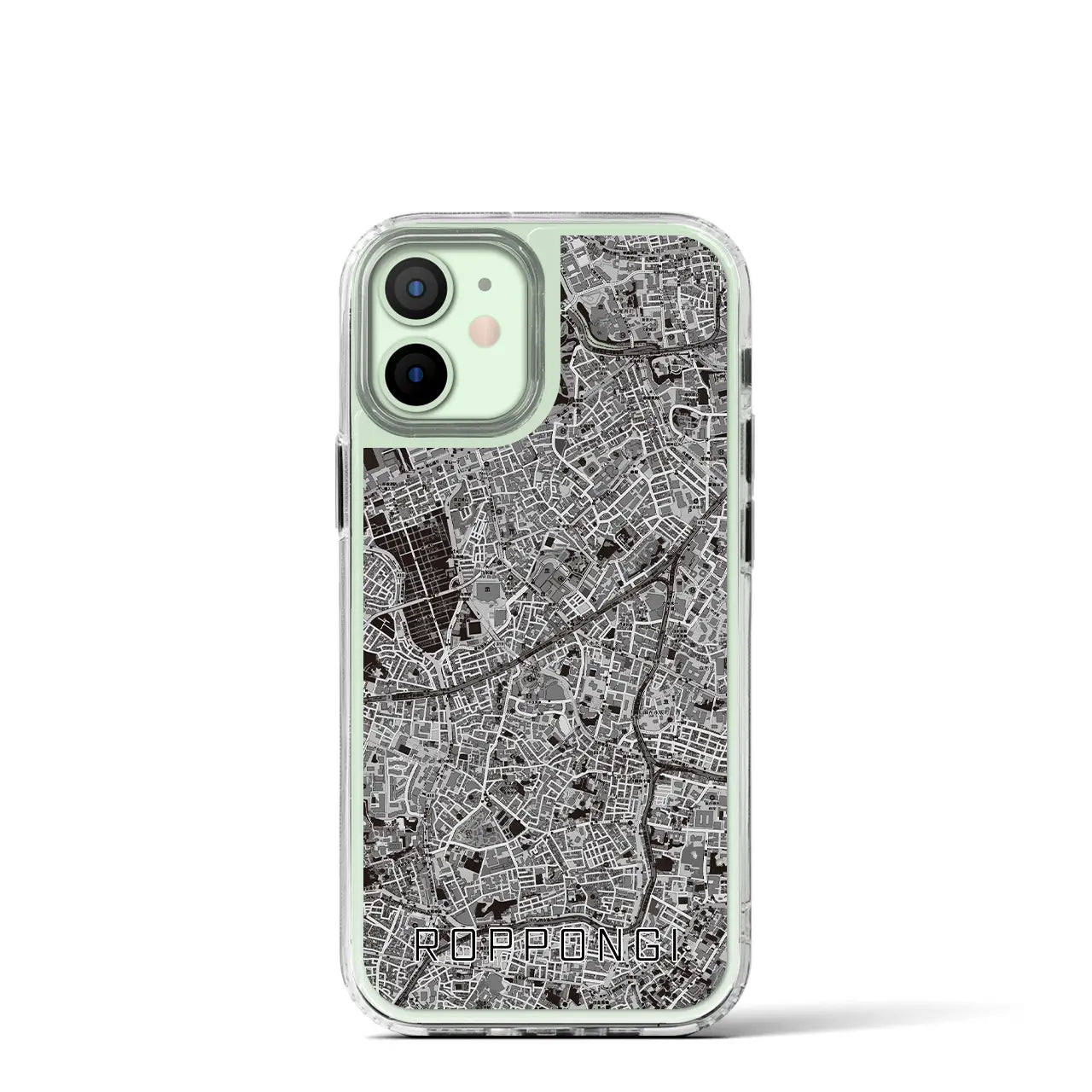 【六本木(東京都)】地図柄iPhoneケース(MagSafeタイプ)