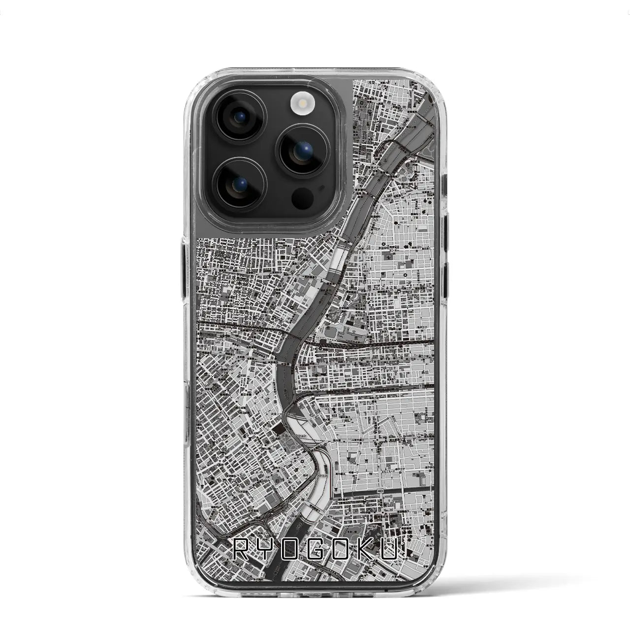 【両国(東京都)】地図柄iPhoneケース(MagSafeタイプ)
