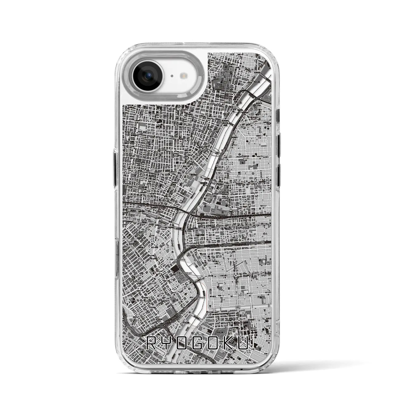 【両国(東京都)】地図柄iPhoneケース(MagSafeタイプ)