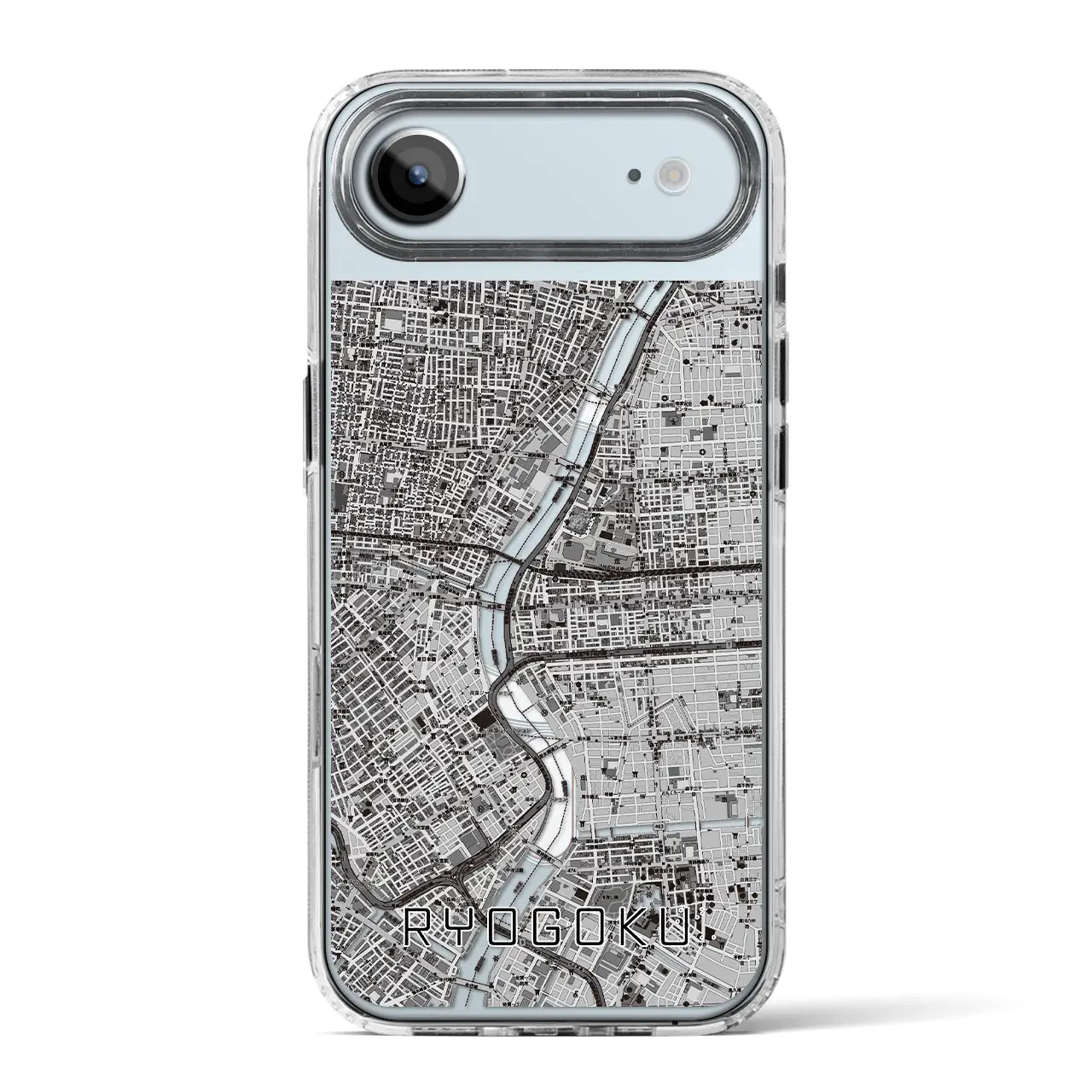 【両国(東京都)】地図柄iPhoneケース(MagSafeタイプ)