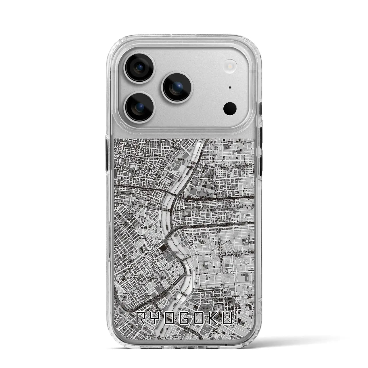 【両国(東京都)】地図柄iPhoneケース(MagSafeタイプ)