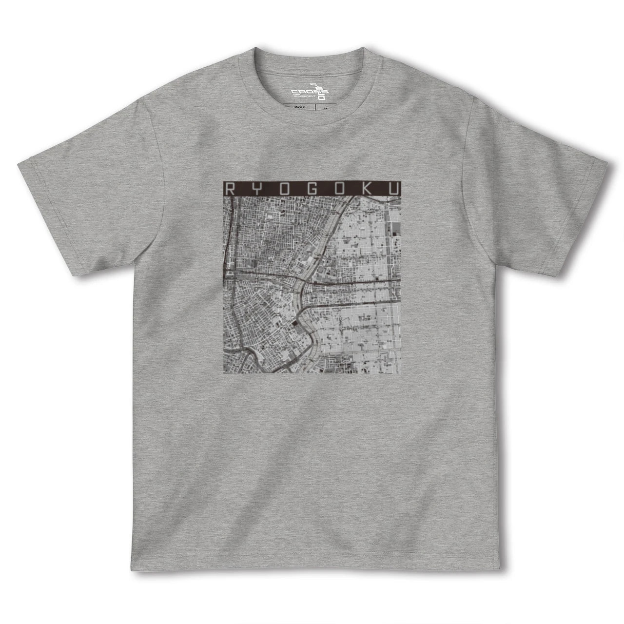 【両国(東京都)】地図柄ヘビーウェイトTシャツ