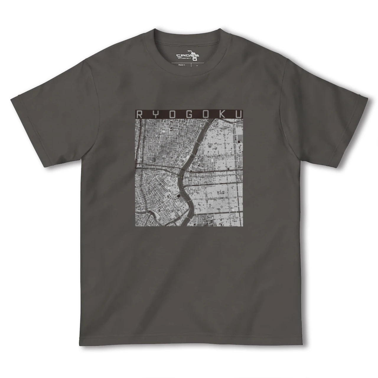 【両国(東京都)】地図柄ヘビーウェイトTシャツ