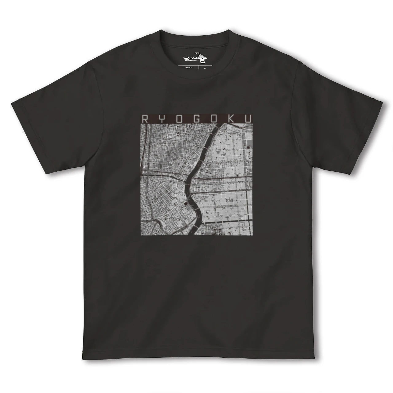 【両国(東京都)】地図柄ヘビーウェイトTシャツ