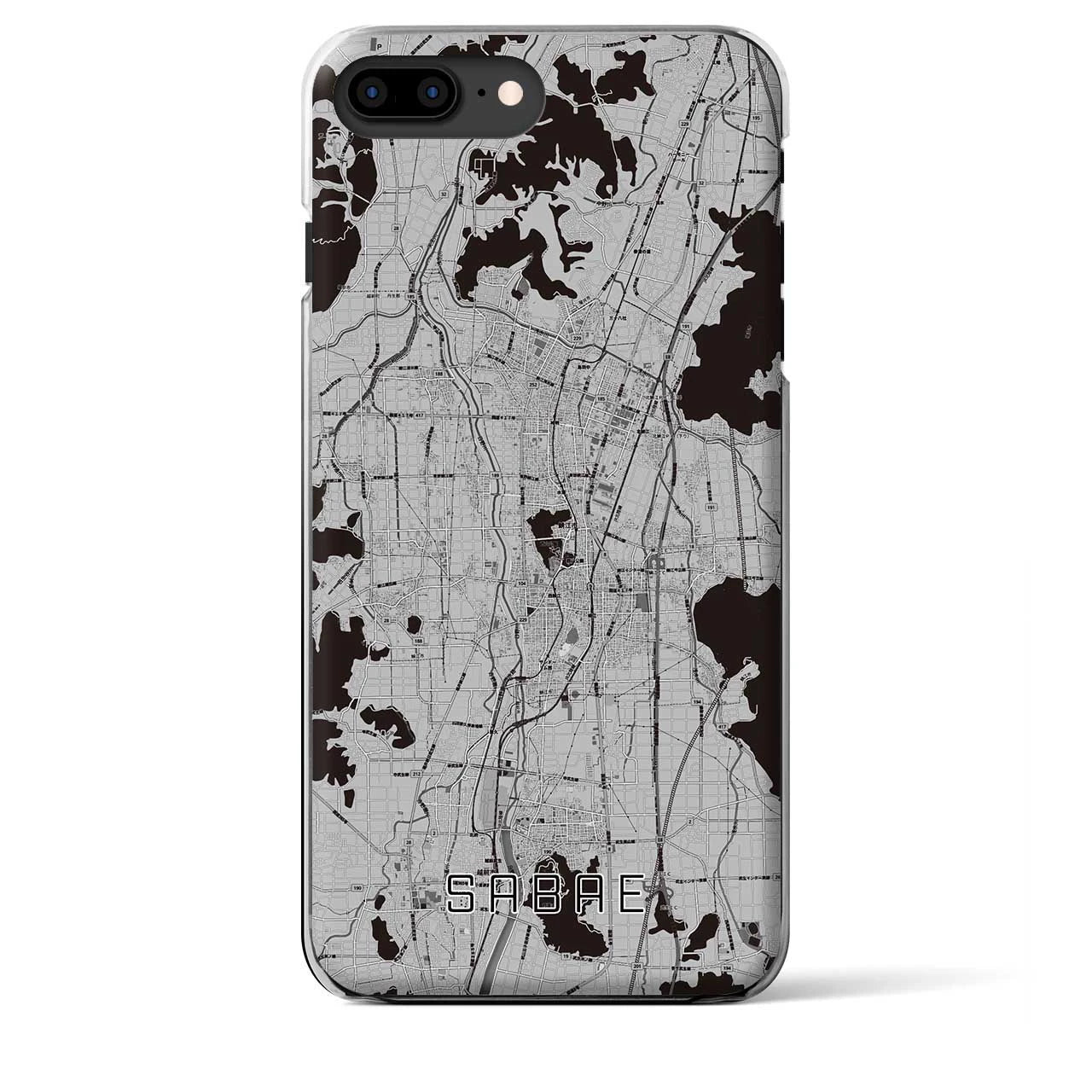 【鯖江(福井県)】地図柄iPhoneケース(クリアタイプ)