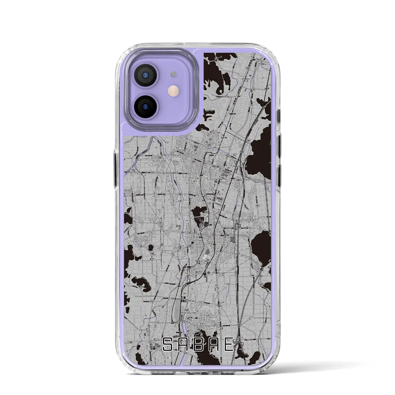 【鯖江(福井県)】地図柄iPhoneケース(MagSafeタイプ)