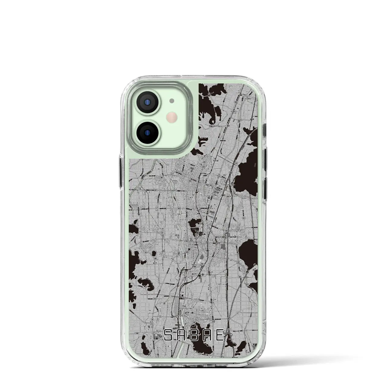 【鯖江(福井県)】地図柄iPhoneケース(MagSafeタイプ)