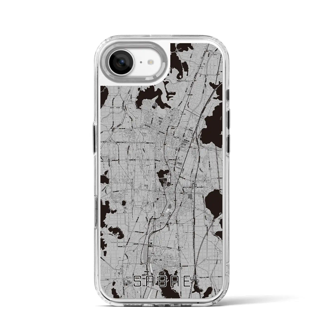 【鯖江(福井県)】地図柄iPhoneケース(MagSafeタイプ)