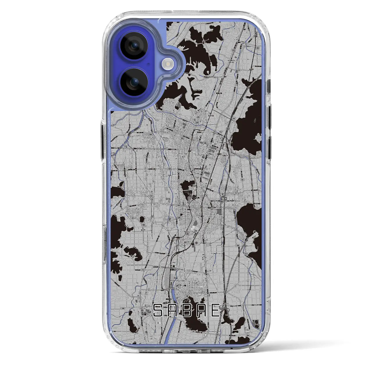 【鯖江(福井県)】地図柄iPhoneケース(MagSafeタイプ)