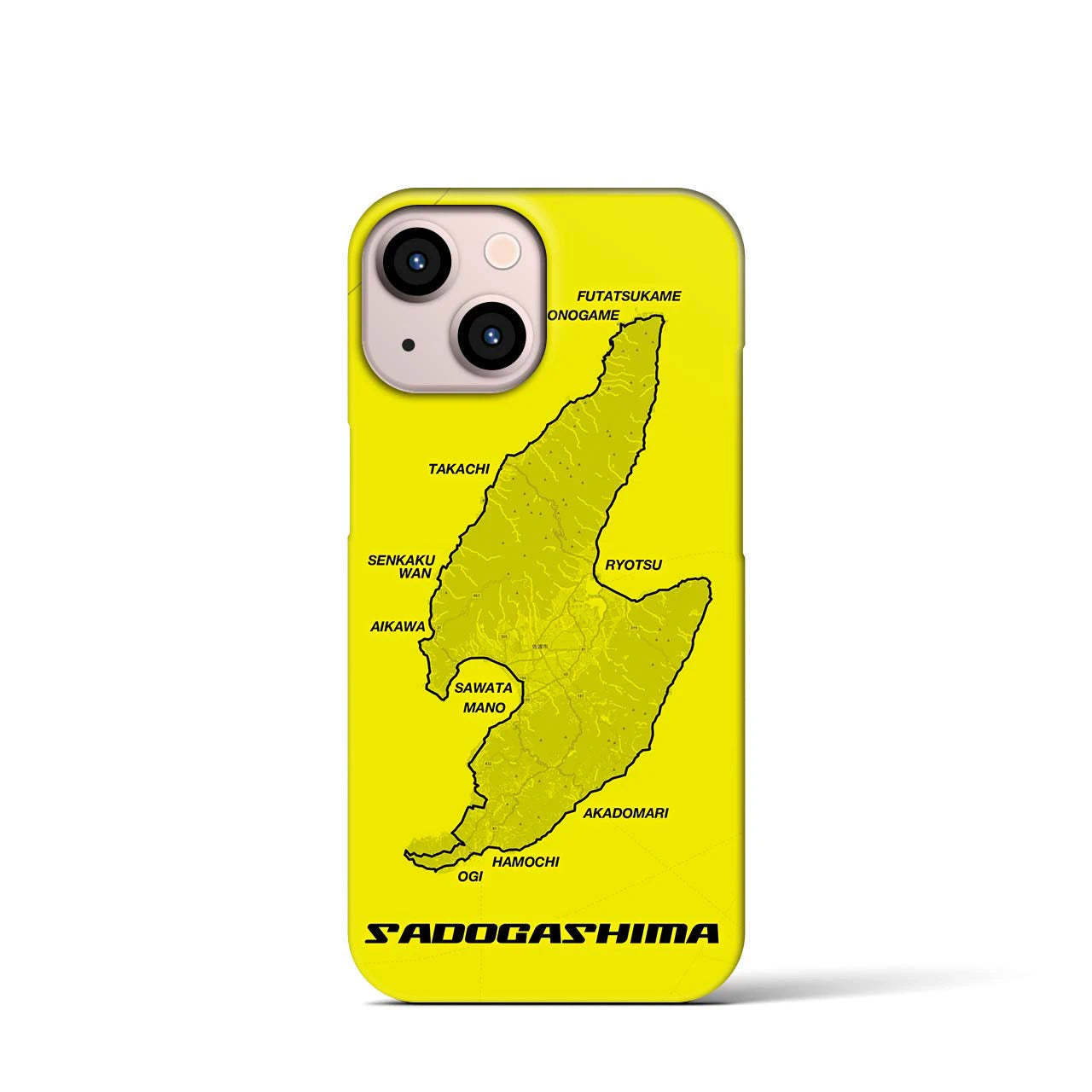 【佐渡島2(新潟県)】サイクリストiPhoneケース(バックカバータイプ)