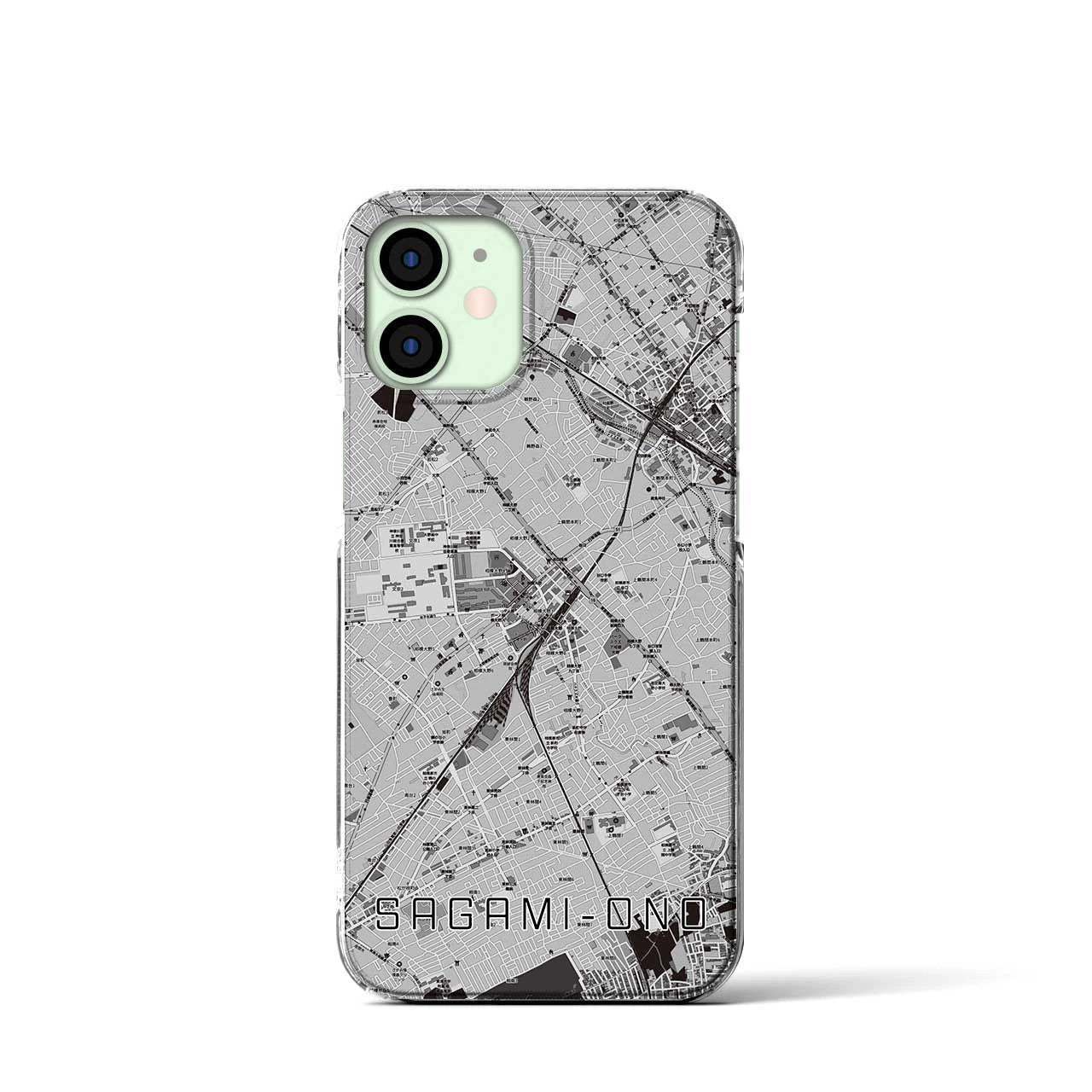 【相模大野(神奈川県)】地図柄iPhoneケース(クリアタイプ)