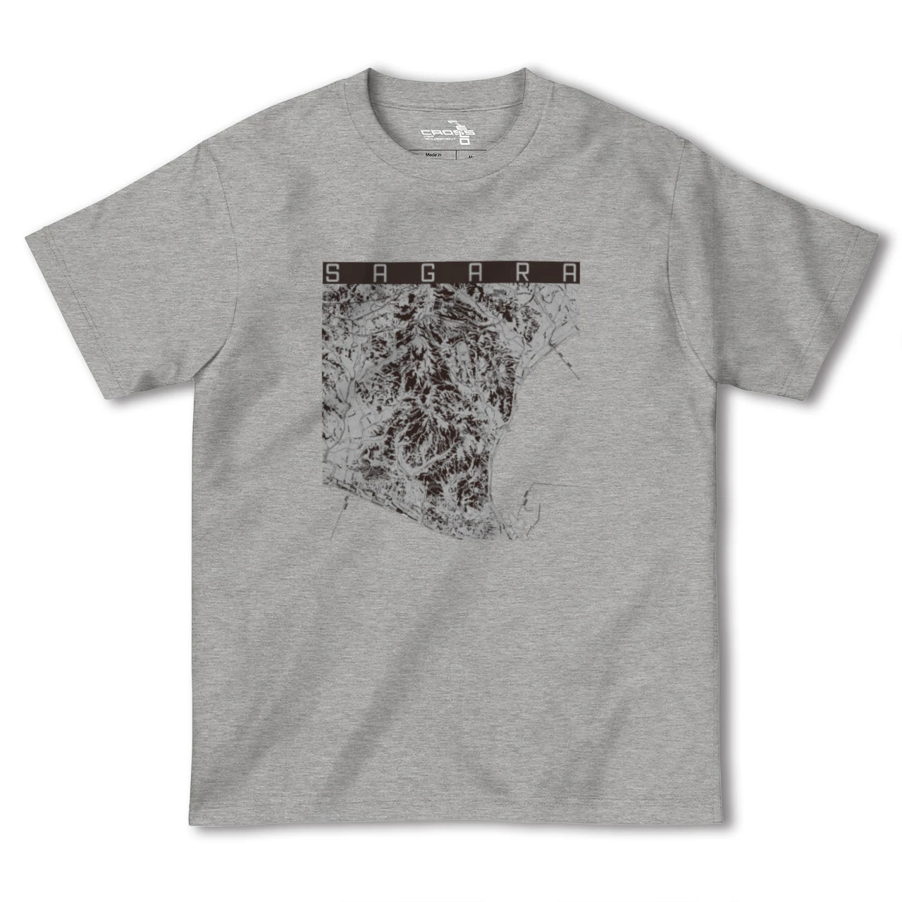【相良(静岡県)】地図柄ヘビーウェイトTシャツ