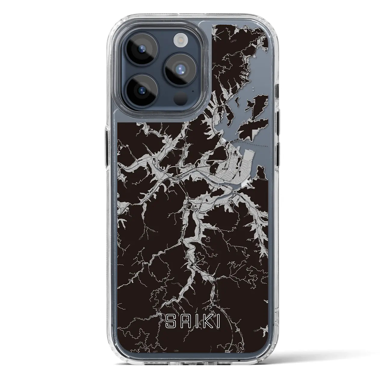 【佐伯(大分県)】地図柄iPhoneケース(MagSafeタイプ)