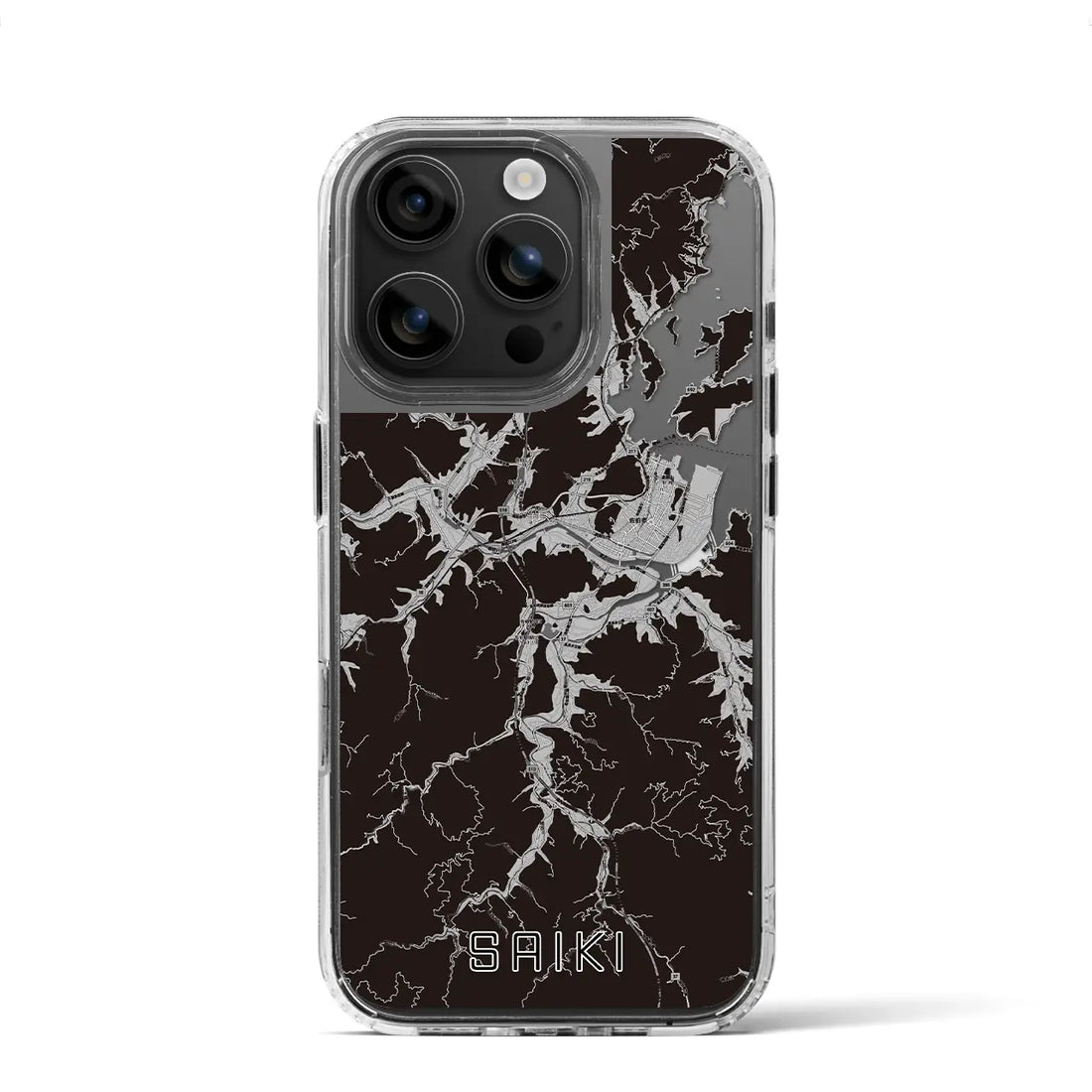 【佐伯(大分県)】地図柄iPhoneケース(MagSafeタイプ)