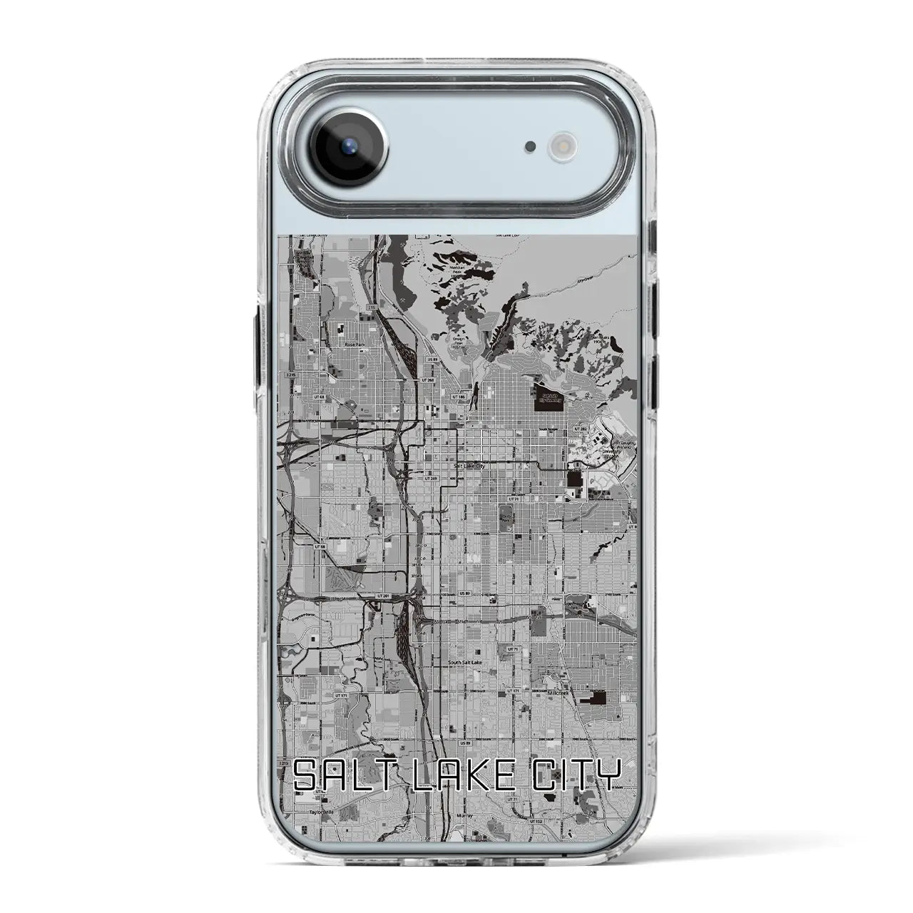 【ソルトレイクシティ(アメリカ)】地図柄iPhoneケース(MagSafeタイプ)