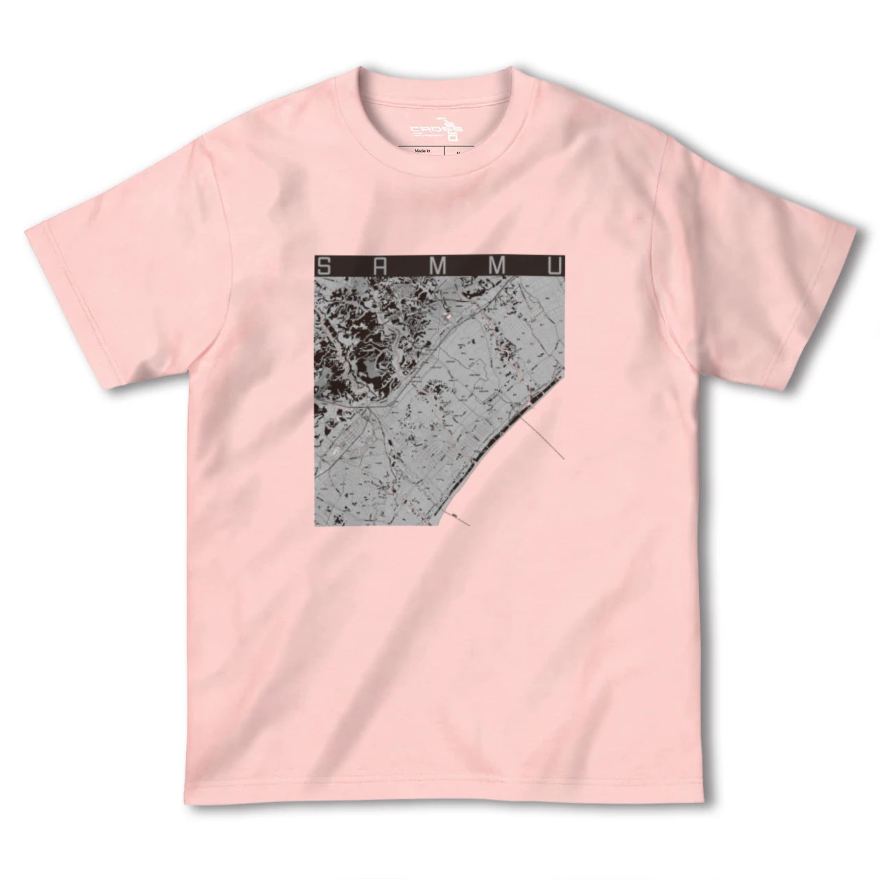 【山武(千葉県)】地図柄ヘビーウェイトTシャツ