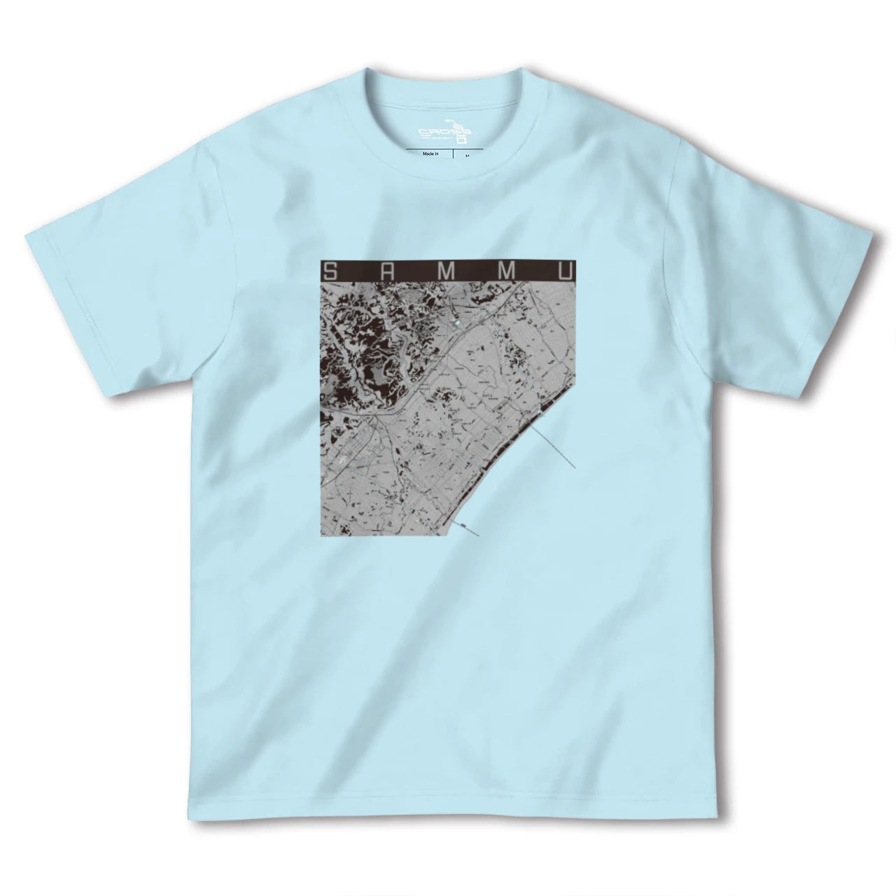【山武(千葉県)】地図柄ヘビーウェイトTシャツ