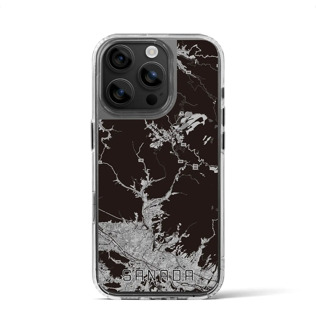 【真田(長野県)】地図柄iPhoneケース(MagSafeタイプ)