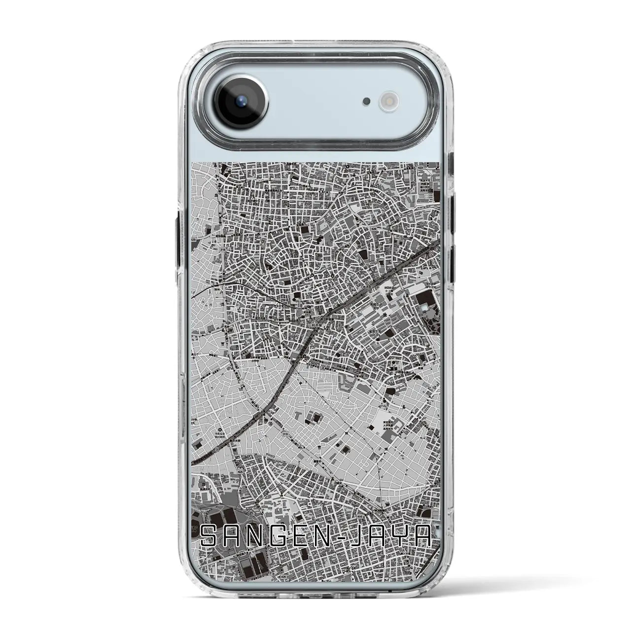 【三軒茶屋(東京都)】地図柄iPhoneケース(MagSafeタイプ)