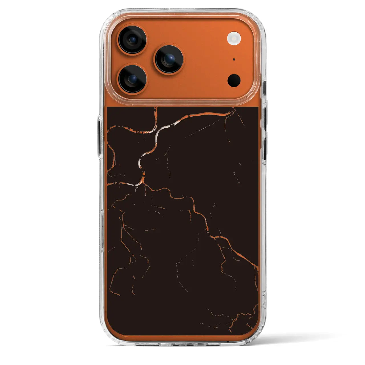 【三条(新潟県)】地図柄iPhoneケース(MagSafeタイプ)