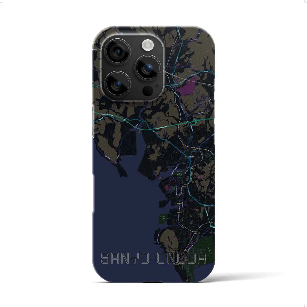 【山陽小野田(山口県)】地図柄iPhoneケース(バックカバータイプ)