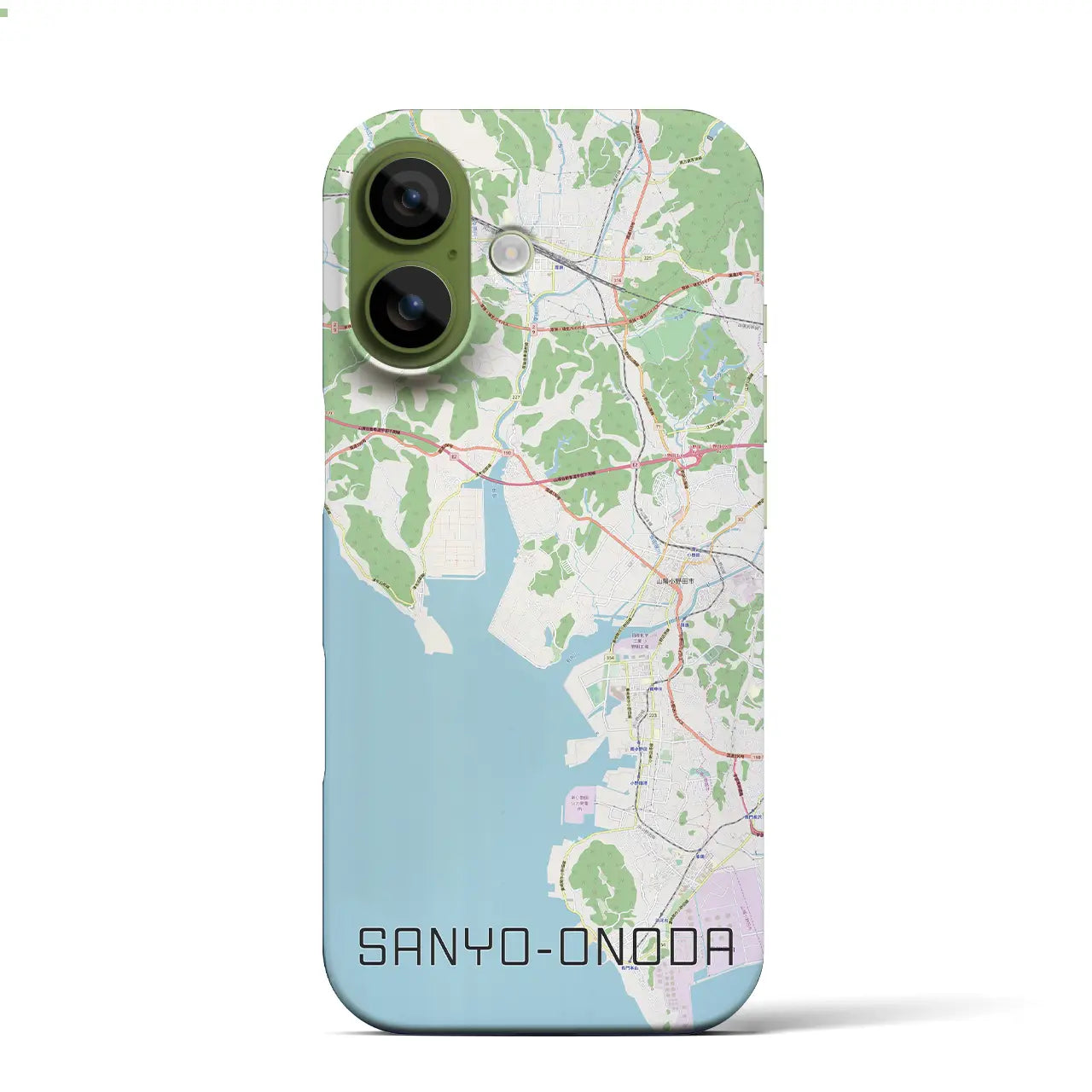 【山陽小野田(山口県)】地図柄iPhoneケース(バックカバータイプ)ナチュラル・iPhone 17 Pro Max 用